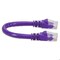 Add-On 6IN RJ-45 MALE TO RJ-45 MALE STRAIGHT PURPLE CAT6 UTP PVC COPPER PATCH ADD-0-5FCAT6-PE - alternate 2